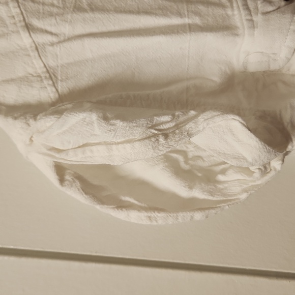 Vici Short Sleeve Striped Button Down Blouse S - Picture 6 of 7